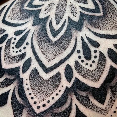 Tattoo Close Up, Sacred Geometry Dotwork Tattoo, Dotting Tattoo Design, Dotted Shading Tattoo, Stipple Mandala Tattoo, Stippling Shading Tattoo, Dotwork Mandala Tattoo Design, Geometric Dot Work Tattoo Design, Dotted Mandala Tattoo