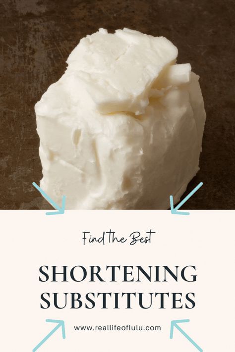 Discover the best shortening substitute for your baking needs with our helpful guide. Explore healthier options, vegan alternatives and more. Substitute For Shortening Baking, Substitute For Crisco Shortening, Substitute For Shortening, Shortening Substitute, Peanut Butter Bread, Kitchen Basics, Baking Hacks, Food Resources, Baking Substitutes