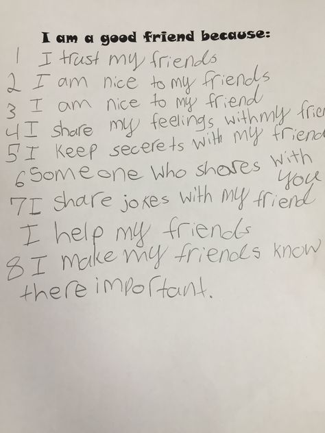 PATHS - I am a good friend because... Am I A Good Friend, Describe Your Best Friend, Best Friend Quiz Questions, Bff Questions, Preschool Friendship, Friendship Test, Bff Quizes, Aesthetic Quiz, Thinking Strategies