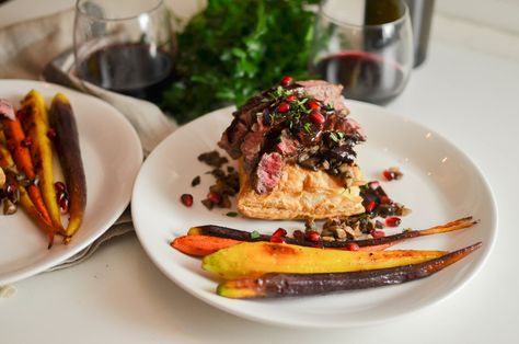 Deconstructed Beef Wellington, Beef Welington, Wellington Recipe, Thanksgiving Aesthetic, Pate Recipes, Beef Wellington Recipe, Beef Filet, Recipe For 2, Australia Food