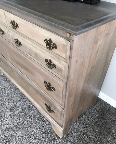 from Gardners 2 Bergers: Refinished Maple Dresser Refinishing Maple Furniture, Natural Kitchen Cabinets, Maple Dresser, Cherry Dresser, Painted Dressers, Maple Furniture, Wood Refinishing, Refinish Furniture, Not Having Kids