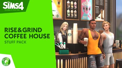 The Sims 4 Rise&Grind Coffee House - CC Stuff Pack | littledica on Patreon Sims 4 Cc Espresso Machine, Sims4 Coffee Shop, Coffee Shop Cc Sims 4, Coffee Cc Sims 4, Sims 4 Espresso Machine, Sims Coffee Shop, Sims 4 Cafe Cc Patreon, Sims 4 Coffee Machine Cc, Sims 4 Buisness Cc