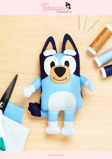 bluey.pdf Bluey Stuffed Animal Pattern, Bluey Toy Sewing Pattern, Bluey Felt Pattern, Bluey Templates, Bluey Sewing Pattern, Bluey Plush Pattern, Bluey Patterns, Bluey Plushies, Bluey Diy