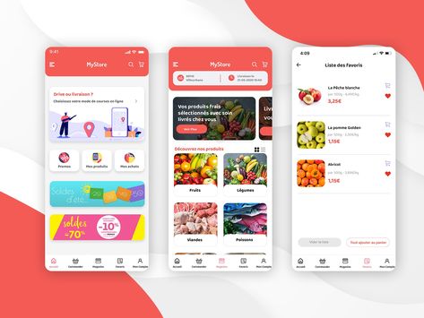 Supermarket App, Food Ordering App, App Inspiration, Card Ui, Groceries App, Order Food, Grocery Store, App Design, Global Community