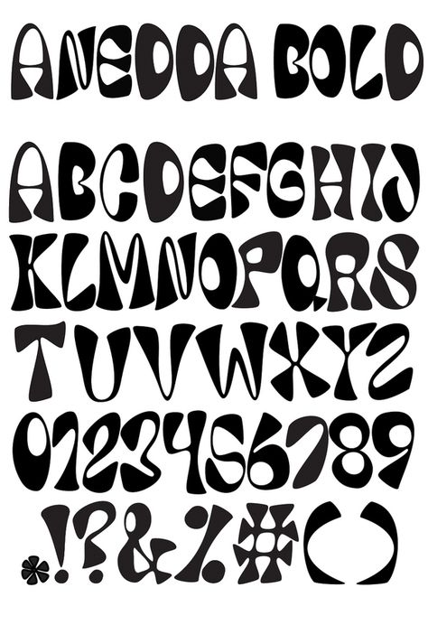 Graphic Design Calligraphy, Trippy Alphabet Letters, Y2k Typography Alphabet, Cool Fonts For Posters, Poster Writing Ideas, Graphic Fonts Alphabet, Retro Lettering Alphabet, Poster Fonts Alphabet, Typefaces Alphabet