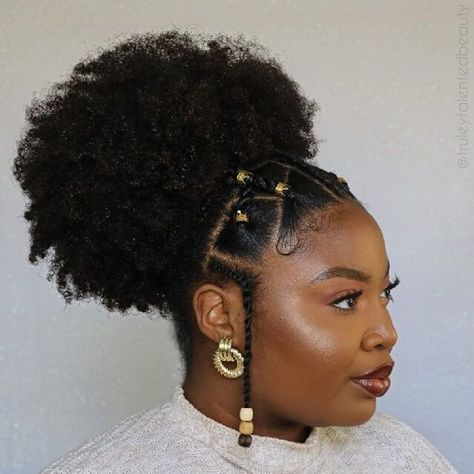 70s Hairstyles | Slick Back Platinum Of the 70s Women's Afro Hairstyles, Simple Natural Braided Hairstyles, Chocolate Locs, Fro Styles, Coily Hairstyles, Afro Puff Hairstyles, Hairstyles Afro, Cabello Afro Natural, Hair Puff