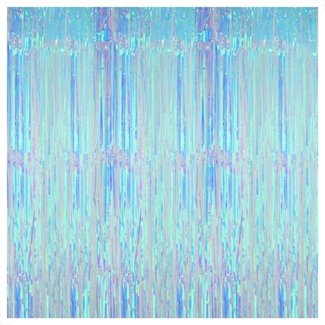 PRICES MAY VARY. XTRALARGE 3.2 x 8 FEET | BLUE STREAMERS BACKDROP - Thinking about what to get for iridescent party decorations? With this blue iridescent backdrop, you can make an elegant fringe backdrop for your guests. Let them be amazed with your DIYs and Blue tinsel curtain backdrop. This package contain pack of 1 iridescent blue fringe with size of 3.2 X8 feet. You can decorate for any theme like bachelorette party decorations, mermaid birthday decorations, under the sea party decorations Iridescent Backdrop, Iridescent Party Decorations, Blue Streamers, Streamers Backdrop, Under The Sea Party Decorations, Sea Party Decorations, Space Party Decorations, Iridescent Party, Neon Birthday Party