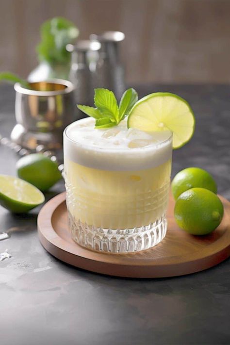 Egg White Cocktails, Egg White Cocktail, Tequila Sour Recipe, Blended Margarita Recipe, Lemon Cocktail Recipes, Tequila Sour, Perfect Margarita Recipe, Amaretto Sour Cocktail, Flavored Tequila