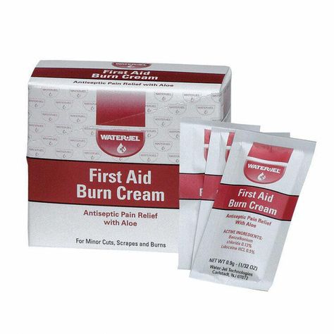 Find many great new & used options and get the best deals for Waterjel First Aid Burn Care 0.9 gm Pain Relief Cream 25/Box (1 Box) - MS-60765 at the best online prices at eBay! Free shipping for many products! Burn Cream, Burn Relief, Burn Care, Lower Back Pain Exercises, Benzalkonium Chloride, Pain Relief Cream, Foil Packets, Hearing Protection, Mailing Envelopes