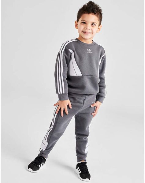 adidas Kids' Infant and Toddler Track Suit Toddler Adidas, Kids Winter Outfits, Boys Tracksuits, Adidas Tracksuit, Toddler Boy Fashion, Adidas Kids, Track Suit, Kids Fashion Boy