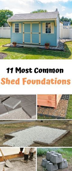 Diy Shed Flooring Ideas, Outdoor Storage Shed Ideas, Cinder Block Shed Foundation, Shed Landscaping Ideas Easy Diy, Easy Shed Foundation, Storage Buildings Ideas Sheds Backyards, Shed In Backyard Ideas, Shed Design Building Plans, Yard Sheds Ideas