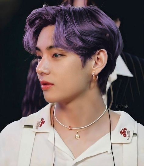 Purple Hair, Bts, On Twitter, Purple, Twitter, Hair, Black