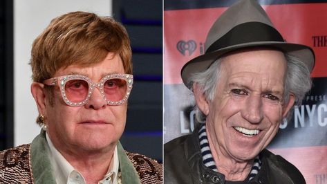 Elton John can't stand Keith Richards. Here's why Keith Richards 60s, Keith Richards Young, Keith Richards, Elton John, Apple News, Round Sunglass Men, Round Sunglasses, Mens Sunglasses