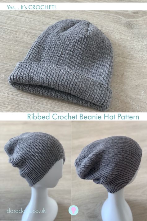 Crochet Men’s Slouchy Beanie, Crochet Lightweight Beanie, Mens Slouchy Beanie Knit Pattern Free, Crochet Binie Hat, Cuffed Beanie Crochet Pattern Free, Crochet Hipster Beanie, Crochet Skater Beanie, Fisherman Hat Crochet Pattern, Knit Look Crochet Hat Pattern Free