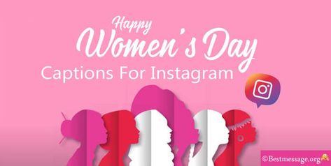 Happy Women’s Day Captions For Instagram Women's Day Captions, Business Woman Instagram, Captions For Instagram Photos, Day Captions, Catchy Captions, Cool Captions, Captions For Instagram, Female Empowerment, Woman’s Day