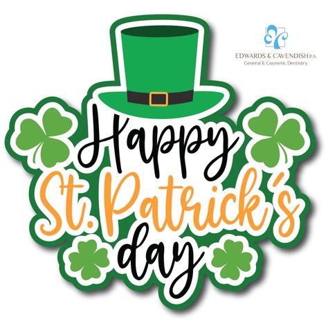 Happy belated St. Patrick's Day from @EdwardsandCavendish Dentistry! We hope your day was filled with luck, laughter, and of course, plenty of green. Just remember, while you're enjoying all those festive treats, don't forget to take care of your teeth. We're always here to help you keep that smile shining bright. Cheers to a happy and healthy St. Patrick's Day! San Patrick Day, Sant Patrick, Birthday Scrapbook Pages, St Patricks Day Wallpaper, St Patricks Day Clipart, Happy Patrick Day, San Patrick, Dream Ideas, Back To School Art