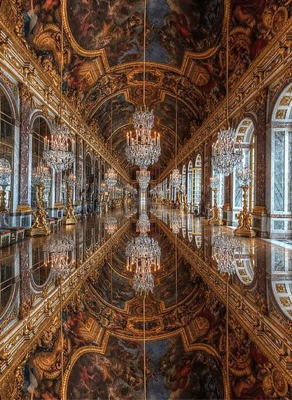 France Palace, Era Victoria, Architecture Baroque, Versailles France, Chateau Versailles, Hall Of Mirrors, Palace Of Versailles, Chateau France, Baroque Architecture