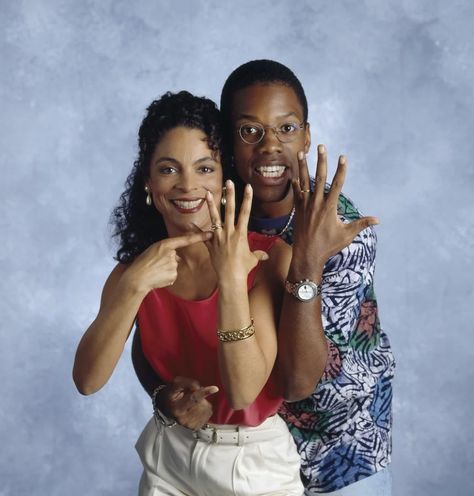 Jasmine Guy and Kadeem Hardison Reflect on Their Iconic Romance on 'A Different World' (Exclusive) | Entertainment Tonight Dwayne And Whitley, Whitley Gilbert, Jasmine Guy, Black Sitcoms, 90s Couples, Black Relationship Goals, Black Tv, College Experience, Black Couples Goals