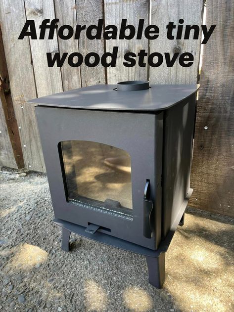 cheap wood stove for tiny house Tiny House Fireplace, Tiny House Wood, Rv Wood Stove, Camper Stove, Tiny House Wood Stove, Cubic Mini Wood Stove, Barrel Stove, Small Wood Burning Stove, Wood Burning Stoves Living Room