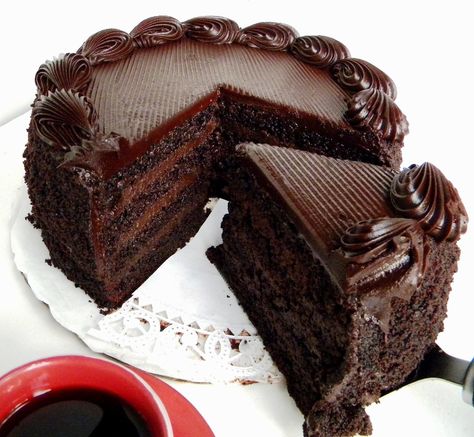 What is a true BROOKLYN BLACKOUT CAKE? And why is it from Brooklyn? Comment to win an NYPD T-shirt tonight by clicking the pic... Good luck! Brooklyn Blackout Cake, Blackout Cake, Brooklyn Bakery, German Bakery, Mini Pastries, Gourmet Cakes, Individual Desserts, Decadent Chocolate, Bakery Cakes