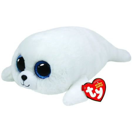 Ty Beanie Boos Collection, Ty Animals, Ty Stuffed Animals, Ty Toys, Ty Plush, White Seal, Ty Babies, Cute Beanies, Beanie Boo