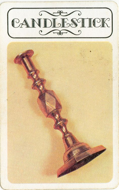 Clue - Weapons Candlestick | board game pieces | Flickr Cludo Game, Cluedo Aesthetic, Clue Props, Clue Mansion, Clue Aesthetic, Clue Poster, Cluedo Party, Stick Game, Clue Movie