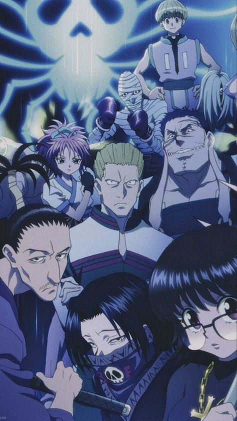 Hunterxhunter Wallpaper Aesthetic, Chrollo Wallpaper Aesthetic, Hxh Aesthetic Wallpaper, Ryodan Hunter X Hunter, Hxh Wallpaper Aesthetic, Hunter X Hunter Wallpapers Aesthetic, Phantom Troupe Tattoo, Hxh Wallpaper, Greed Island