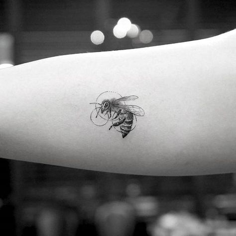 75 Cute Bee Tattoo Ideas | Cuded Cute Bee Tattoo, Bee Tattoo Ideas, Queen Bee Tattoo, Butterfly Thigh Tattoo, Bee Tattoos, Honey Bee Tattoo, Bumble Bee Tattoo, Bee Artwork, Petit Tattoo