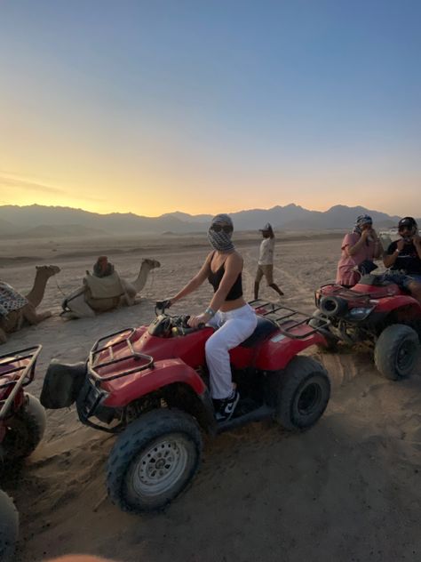 Dubai Holiday Aesthetic, Egypt Vacation Pictures, Egypt Vibes Aesthetic, Photo Ideas Egypt, Sharm Al Shaikh, Egypt Vacation Aesthetic, Hurghada Egypt Aesthetic, Quad Biking Aesthetic, Sharm El Sheikh Egypt Aesthetic