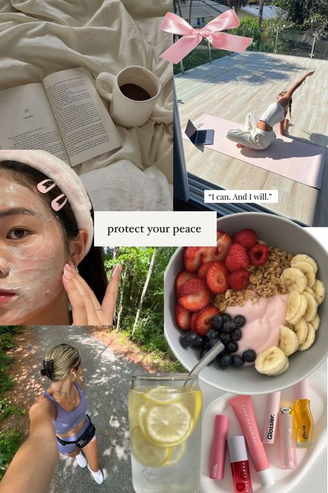 glow up, vision board, wallpaper, aesthetic, manifesting, healthy habits, self care, wellness Wellness Habits Aesthetic, Wellness Lifestyle Aesthetic, Vision Board Wallpaper Aesthetic, Healthy Vision Board, Healthy Habits Aesthetic, Healthy Lifestyle Vision Board, Glow Up Vision Board, Habits Aesthetic, Self Care Vision Board