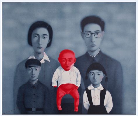 China’s Growing Collector Base Is Turning Chinese Contemporary Art Into A Major Blue-Chip Asset – YangGallery Sothebys Art, Chinese Contemporary Art, Contemporary Art Prints, All In The Family, Modern Chinese, Artwork Images, China Art, Limited Edition Art Print, Big Family