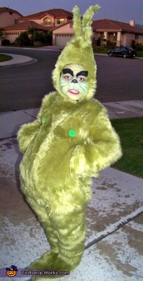 Grinch Halloween, Grinch Costumes, Beteg Humor, Kostuum Halloween, Glume Harry Potter, Idee Cosplay, Homemade Costumes, Halloween Costume Contest, Goofy Pictures