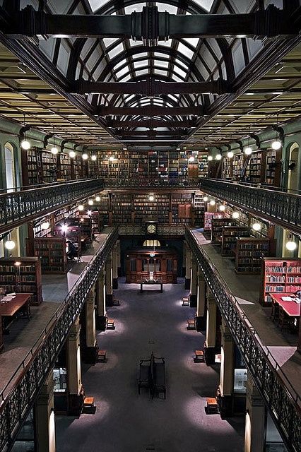 "Mortlock Library - Adelaide, South Australia." WHERE. IS. THIS. HOW HAVE I NOT HEARD OF THIS LIBRARY? It looks like its from Hogwarts! George Peabody Library, Peabody Library, Beautiful Library, City Library, Adelaide South Australia, Ancient Books, Baroque Architecture, World Of Books, Canberra