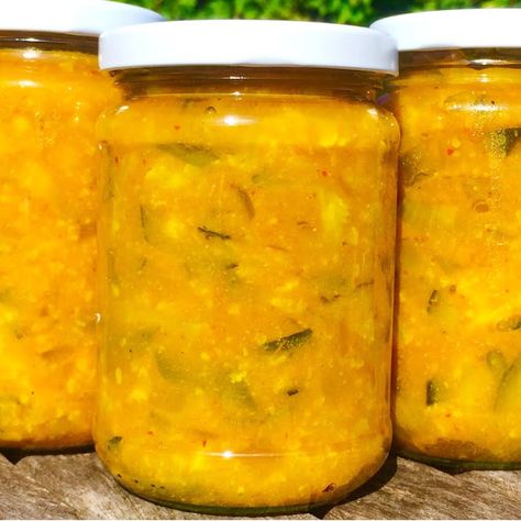 Mustard Pickle Recipe, Piccalilli Recipes, Recipe Cauliflower, Hot Mustard, Toad In The Hole, Vegetable Stock Cubes, Mustard Pickles, Vegetable Recipe, Canning Vegetables