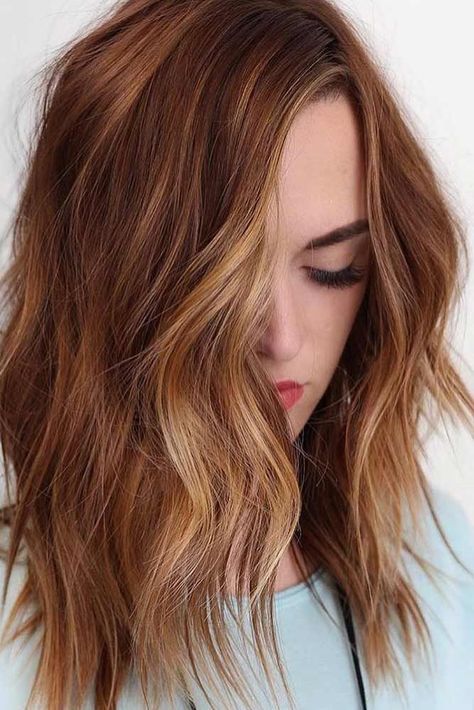 Trend Hairstyles, Trendy We Fryzurach, Dark Auburn Hair, Brunette Ombre, Hairstyles Color, Colored Hair Tips, Color Balayage, Balayage Blonde, Hair Color Auburn