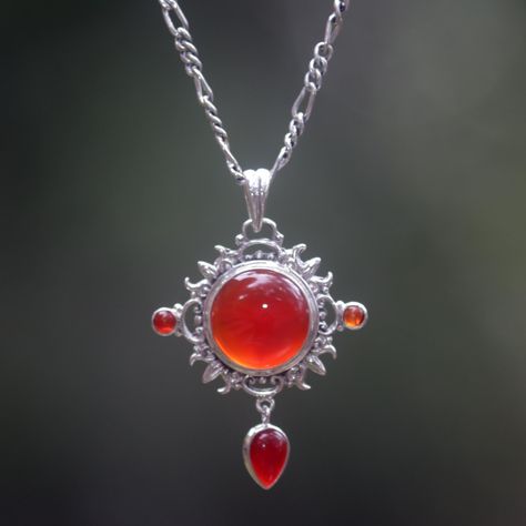 Spread Happiness! Dope Jewelry Accessories, Dolphin Jewelry, Irish Claddagh, Claddagh Ring, Carnelian Jewelry, Carnelian Necklace, Carnelian Pendant, Sterling Pendant, Jewelry Fashion Trends