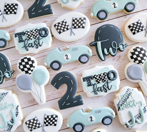 Car Themed Cookies, Cute Birthday Themes, Car Cookies, Cookies Theme, Car Themed Parties, Car Birthday Theme, Themed Cookies, Cars Theme Birthday Party, Car Party