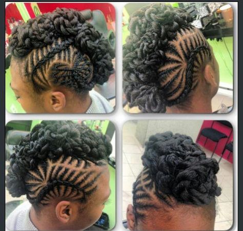 Braided mohawk Cornrow Box Braids, Mohawk Braids, Knot Hairstyles, Bantu Knot Hairstyles, Scalp Braids, Bantu Knot, Braids For Boys, Hairstyles Pictures, French Braids