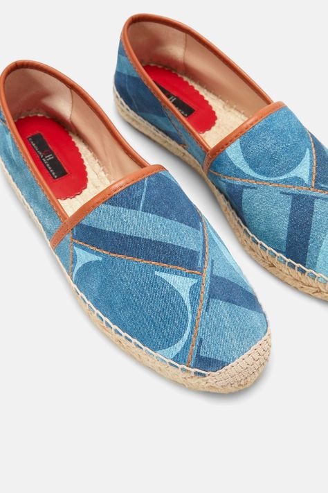 Carolina Herrera Bags, Suede Espadrilles, Blue Espadrilles, Ch Carolina Herrera, Women's Espadrilles, Carolina Herrera, The House, Blue Denim, Fashion Shoes