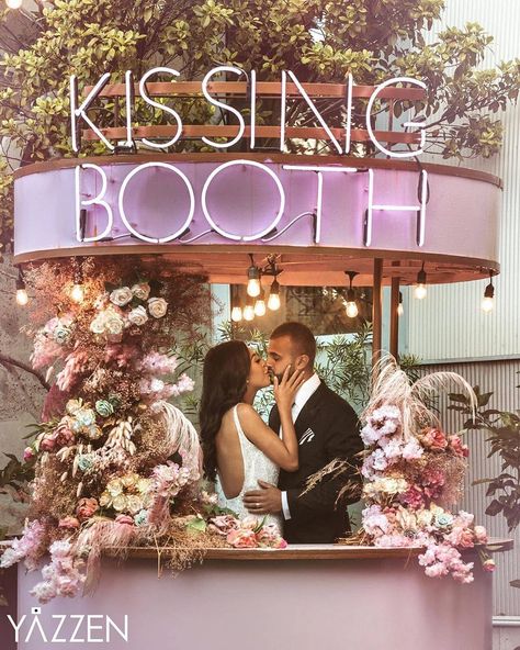 Your No.1 bridal gallery ❤’s Instagram post: “Who would you love to share a kiss with? The Kissing Booth  by @yazzenphotography Gown @fatimak_designs . #Brightbeautifulandbridal…” The Kissing Booth, Bridal Gallery, Kissing Booth, A Kiss, No 1, To Share, Bridesmaid Dresses, Kiss, Wedding Dress