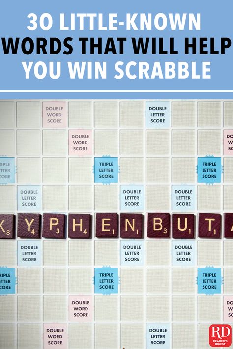 Scrabble Tips, Best Scrabble Words, Acronym Words, Scrabble Words, Three Letter Words, Family Card Games, Fun Card Games, Game Rules, Domino Games