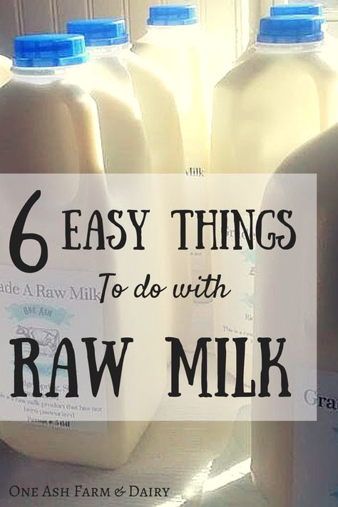 6 {Easy} Things To Do With Raw Milk - One Ash Homestead Goat Milk Recipes, Farm Fresh Milk, Making Butter, Milk Ice Cream, Cheese Pairings, Milk And Cheese, Homemade Yogurt, Homemade Butter, Homemade Cheese