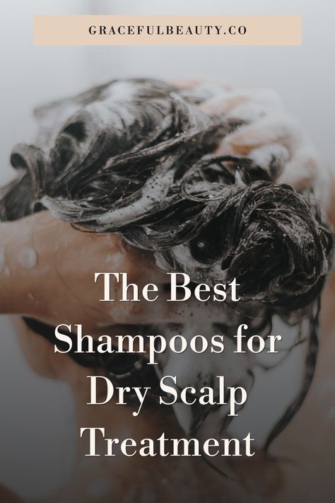 How to Moisturize Your Dry Scalp - Graceful Beauty How To Get Rid Of Dry Scalp, Dry Scalp Shampoo Best, Dry Scalp Treatment Diy, Dry Scalp Shampoo, Dry Scalp Remedy, Dry Flaky Scalp, Vinegar Hair Rinse, Shampoo For Dry Scalp, Dry Scalp Treatment