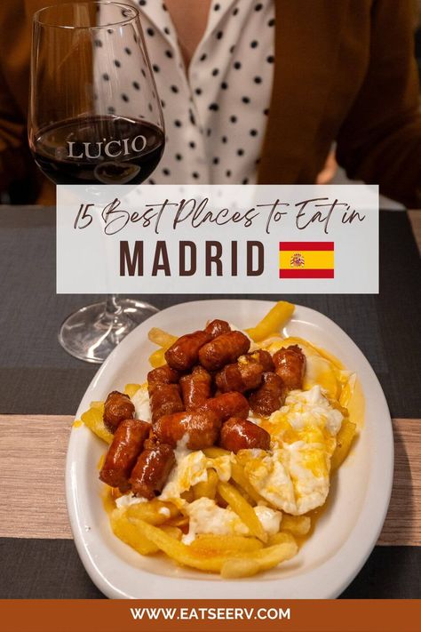 Madrid Tapas Bars, Best Tapas In Madrid, Places To Eat In Madrid, Best Places To Eat In Madrid, Best Madrid Restaurants, Best Restaurants In Madrid Spain, Madrid Food Guide, What To Eat In Madrid, Madrid Spain Restaurants