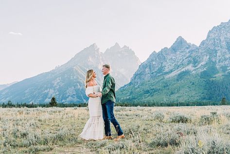 Jackson Hole engagement pictures Idaho Falls Temple, Temple Wedding, Bridal Session, Jackson Hole, Gorgeous View, Event Center, Engagement Pictures, Intimate Wedding, Styled Shoot