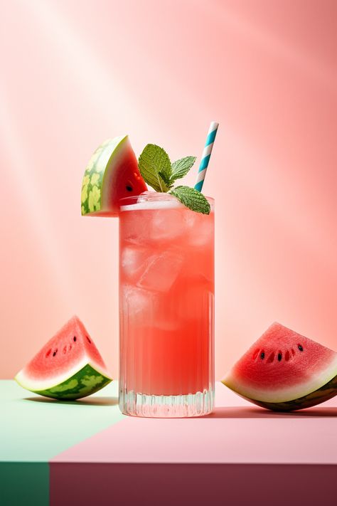 Refreshing Low-Carb Watermelon, Lime, and Mint Summer Juice Recipe for Keto Dieters #ketodiet #ketorecipes #lowcarb Summer Juice Recipes, Water And Fruit, Bangus Recipe, Watermelon Water, Summer Juice, Watermelon Drink, Watermelon Mint, Lime Soda, Subtle Nails