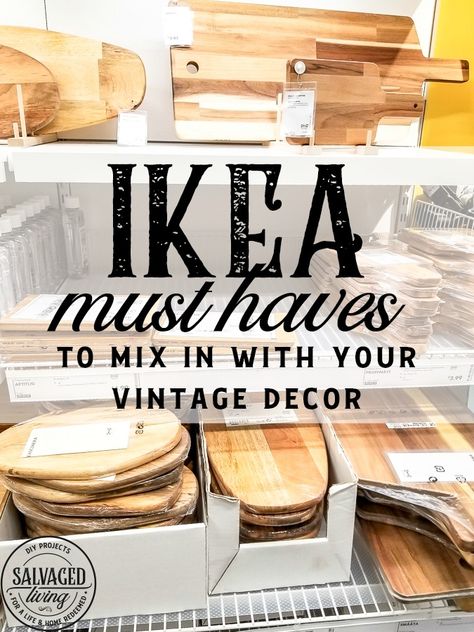 Ikea Must Haves, Ikea Farmhouse, Ikea Finds, Inexpensive Decor, Ikea Decor, Diy Vintage Decor, Ikea Hack Ideas, Ikea Furniture Hacks, Ideas Ikea