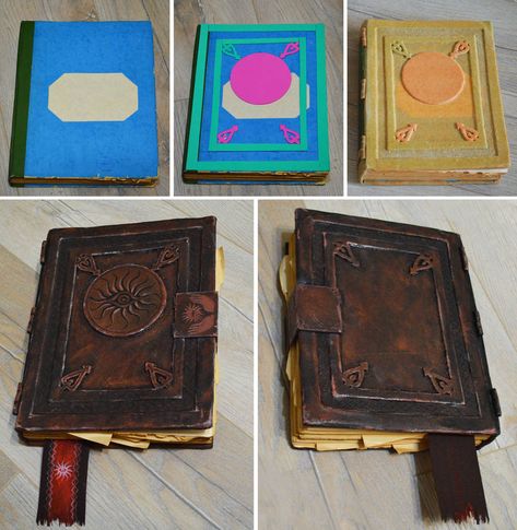 Codex book by HydraEvil Larp Diy, Larp Props, Diy Buch, Anniversaire Harry Potter, Prop Making, Idee Cosplay, Cosplay Tutorial, Harry Potter Diy, Cosplay Diy