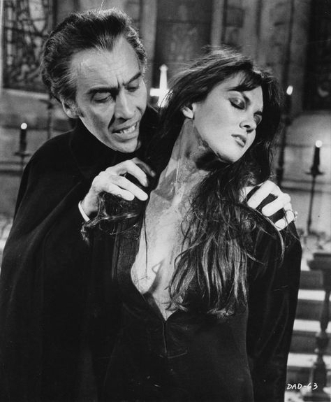 A Field Guide to the Hammer House of Horror Women - Flashbak Hammer Horror Films, Caroline Munro, Hammer Horror, Hammer Films, Vampire Movies, Christopher Lee, Vampires And Werewolves, Vincent Price, Famous Monsters