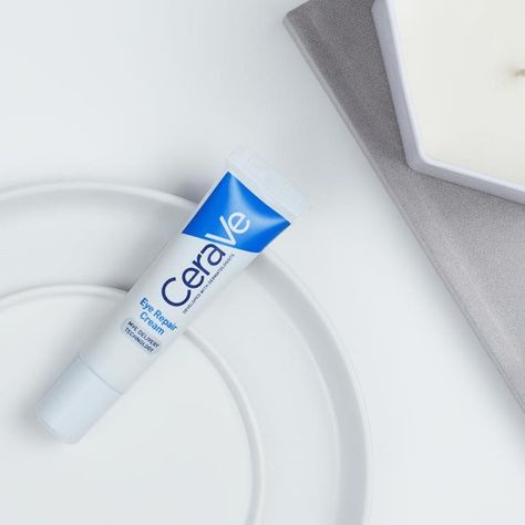 Users love our multi-tasking Eye Repair Cream because dark circles aren’t their only eye concern. With 3 essential ceramides and hyaluronic acid Eye Repair Cream hydrates, smooths fine lines, de-puffs and restores the protective  skin barrier. Cera Ve Eye Repair Cream, Cerave Eye Repair Cream, Eye Repair Cream, Golden Skin, Cream For Dark Circles, Lip Repair, Hydrating Eye Cream, Eye Skin Care, Acne Skincare